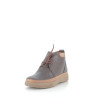 Baskets Hautes Marron en Cuir